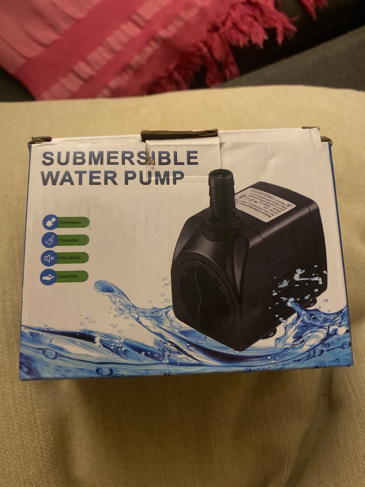 Bomba de agua sumergible para acuario y jardín